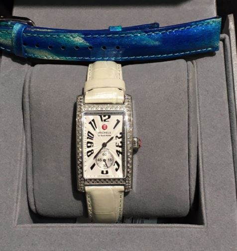 Michele Diamond Urban Park Silver Dial Watch MW02S0300030