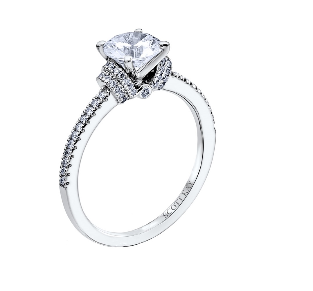 Scott Kay Signature Accents Engagement Ring #M2088R310WW