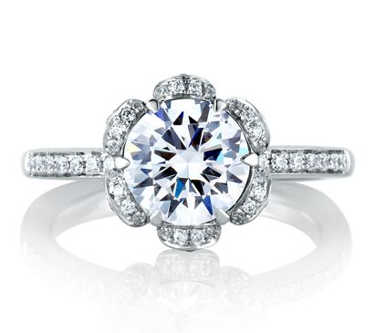 A.Jaffe Engagement Ring #ME1622/347