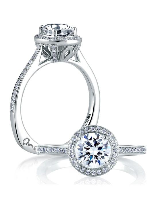 A.Jaffe Engagement Ring #MES332/130