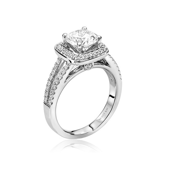 Scott Kay Luminaire Engagement Ring #M1594R310WW