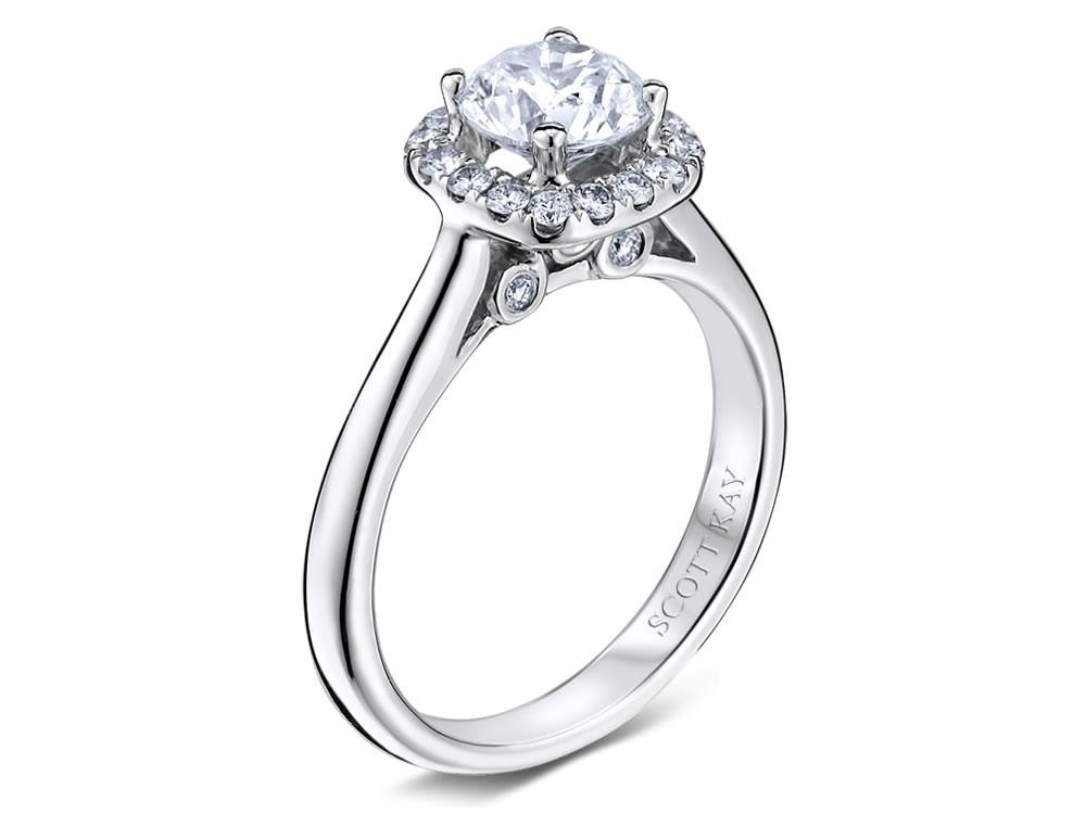 Scott Kay Luminaire Engagement Ring #M1677R310PP