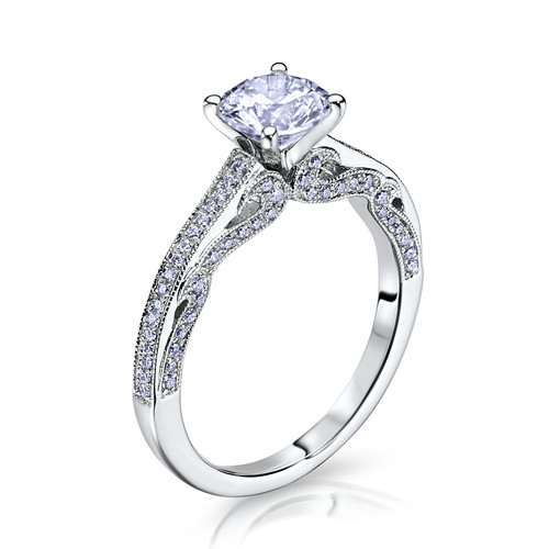 Scott Kay Sillhoutte Engagement Ring #M2083R310WW