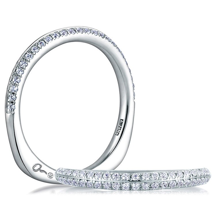 A.Jaffe Wedding Band #MRS334/26