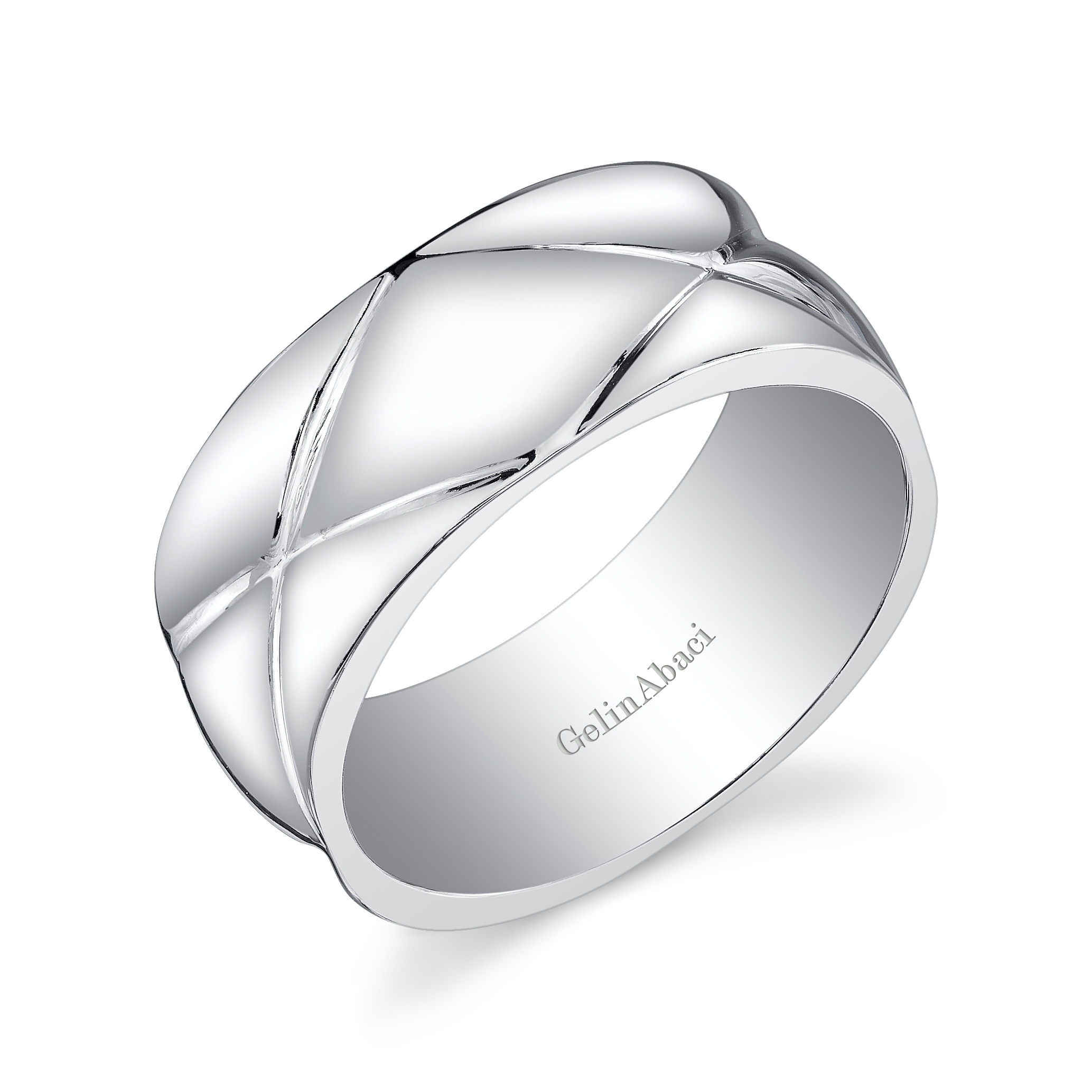 Gelin Abaci Amore Men's Wedding Band #A5320