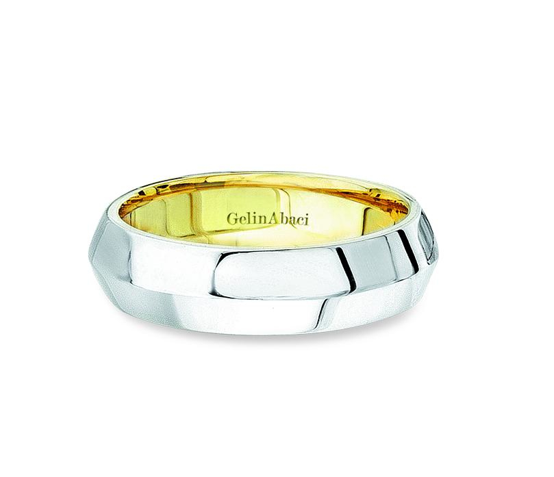 Gelin Abaci Amore Men's Wedding Band #B-120
