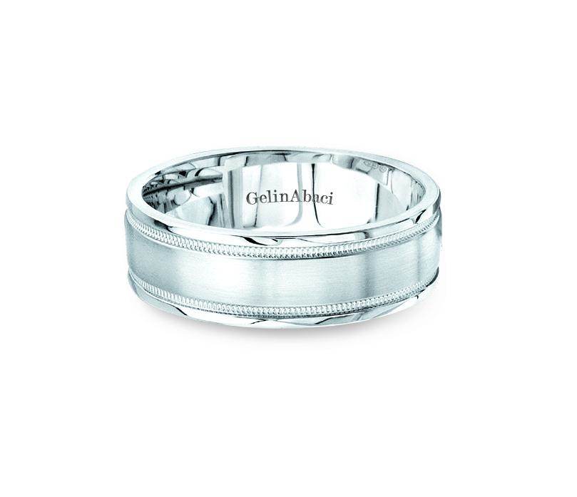 Gelin Abaci Amore Men's Wedding Band #B-150