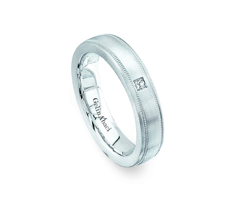 Gelin Abaci Amore Men's Wedding Band #B-151