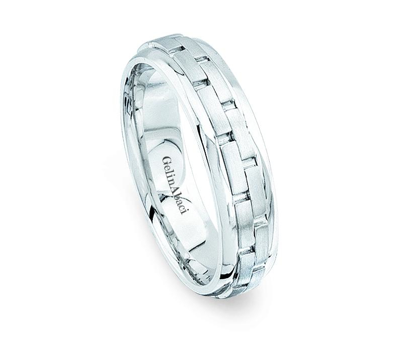 Gelin Abaci Amore Men's Wedding Band #B-172