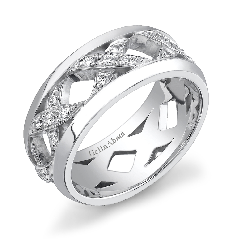 Gelin Abaci Amore Men's Wedding Band #B-215