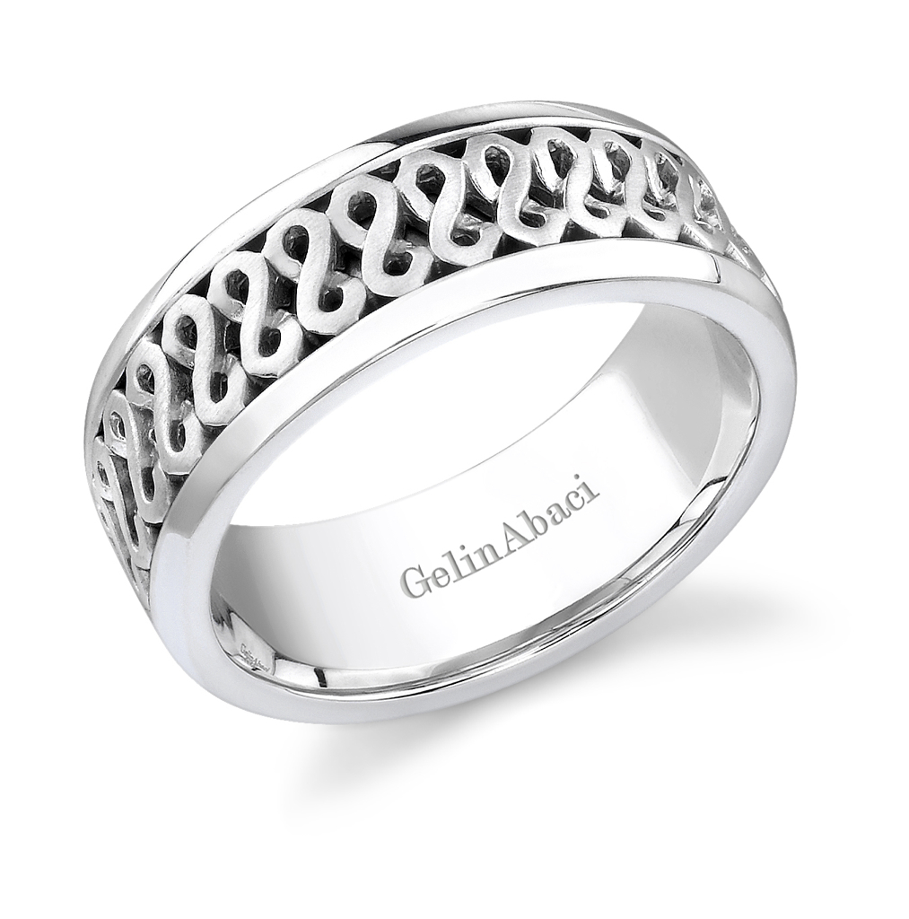 Gelin Abaci Amore Men's Wedding Band #B-202