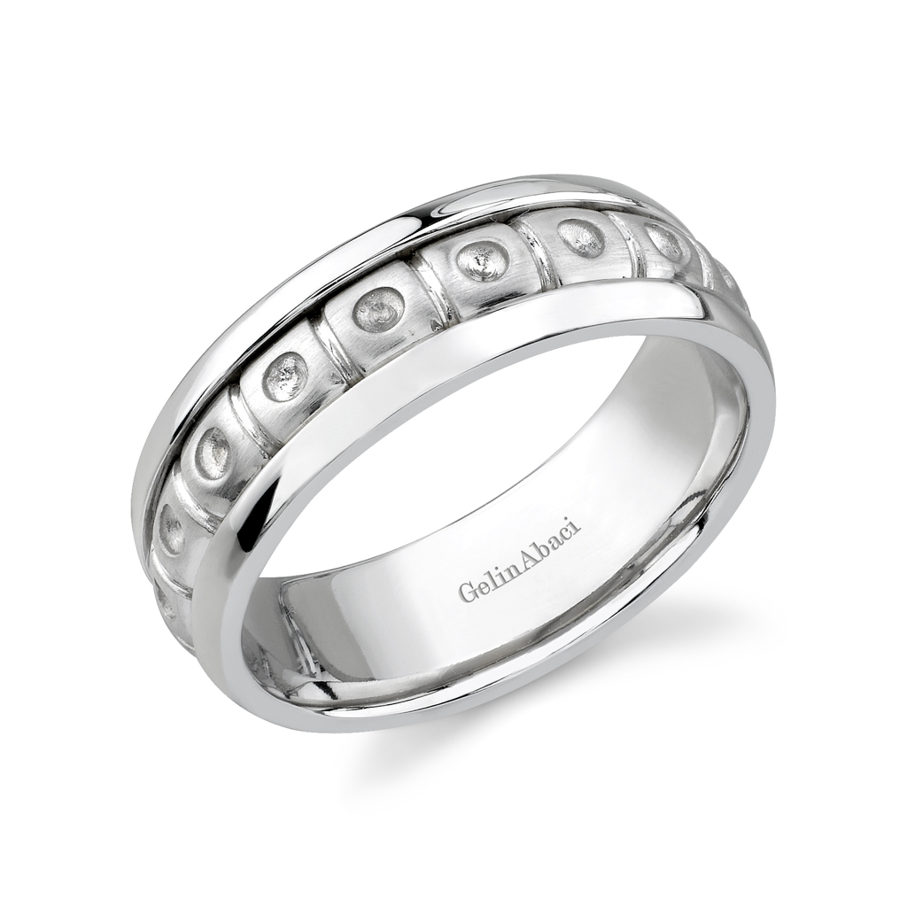 Gelin Abaci Amore Men's Wedding Band #B-204