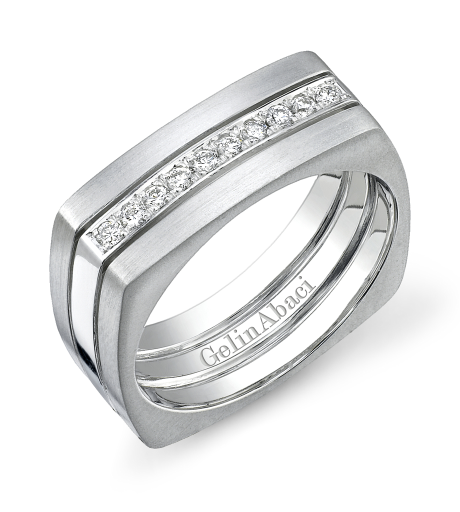 Gelin Abaci Amore Men's Wedding Band #B-207