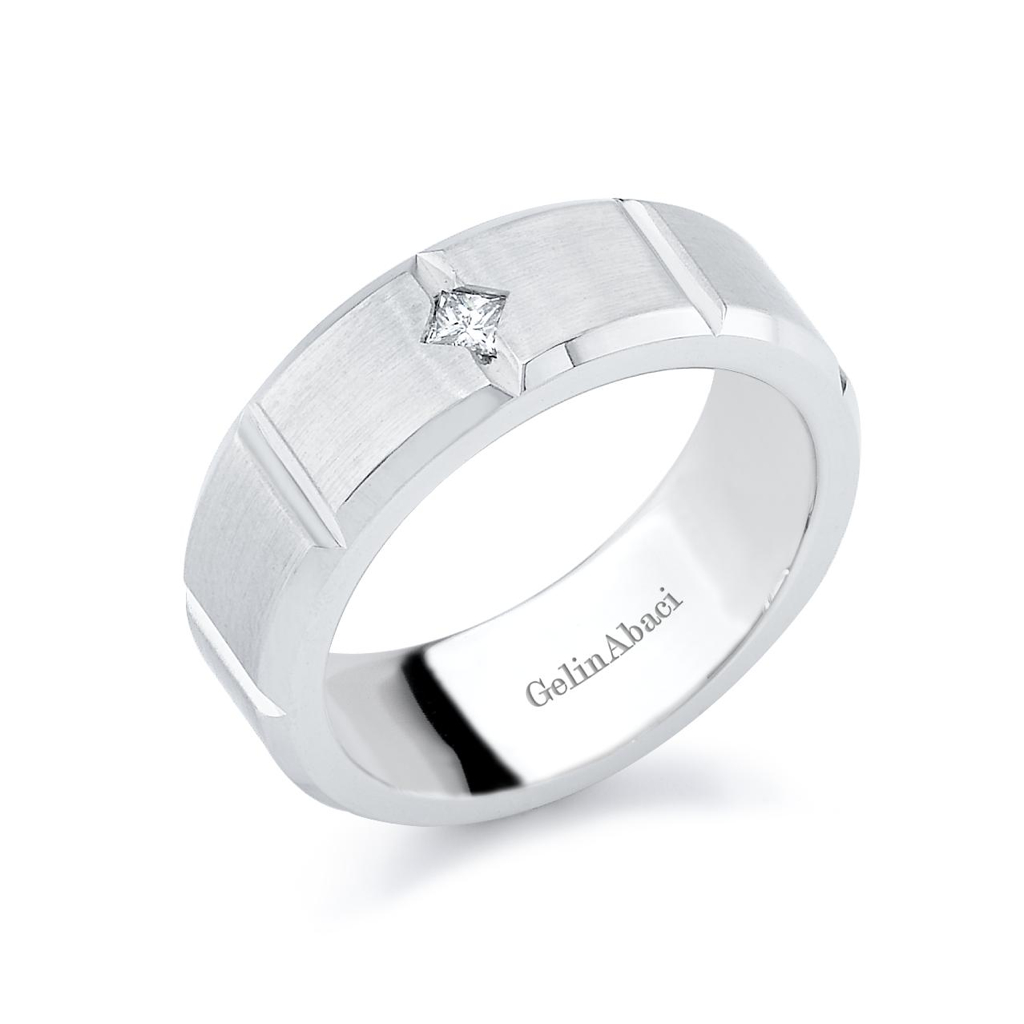 Gelin Abaci Amore Men's Wedding Band #C-3823