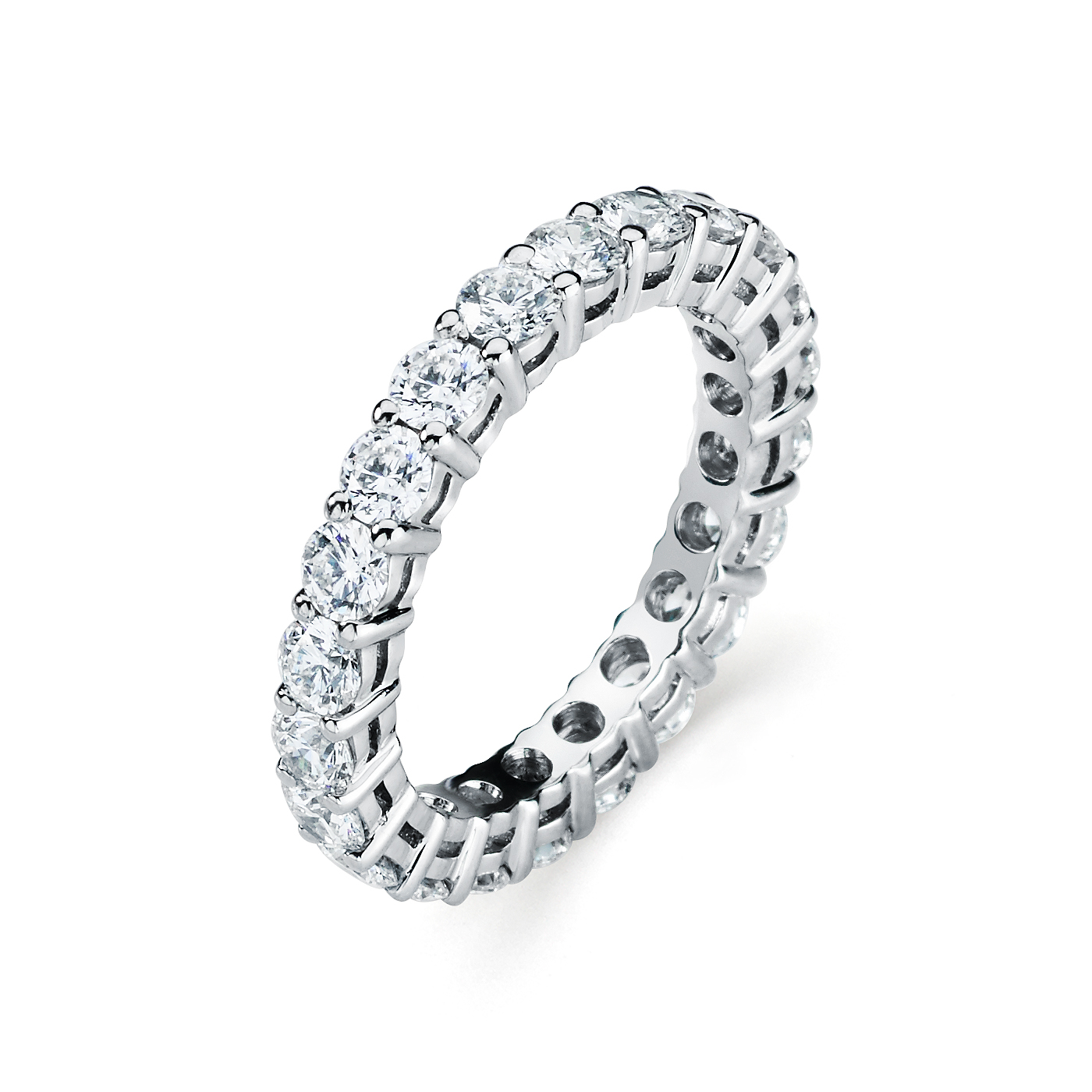 Garvani Eternity Wedding Band #5069RDPL