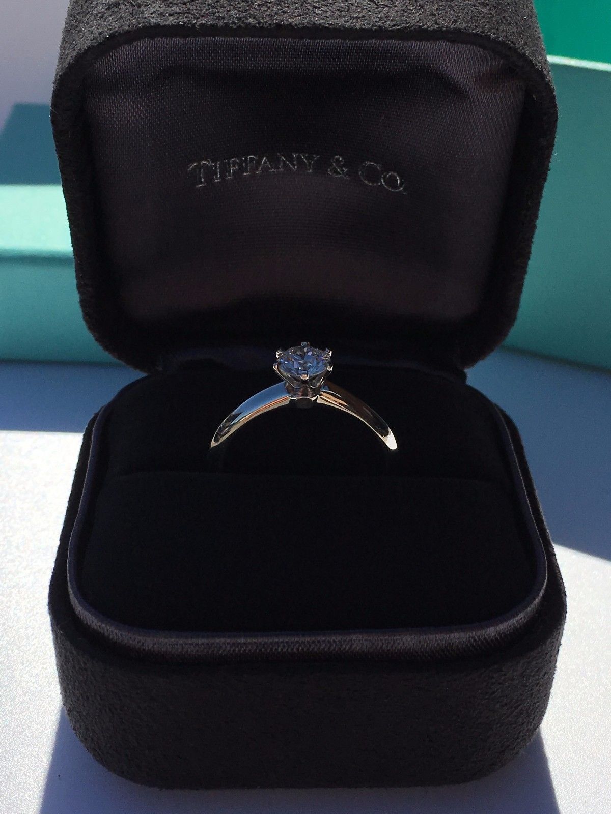 Tiffany & Co. Diamond Engagement Ring Consignment #102