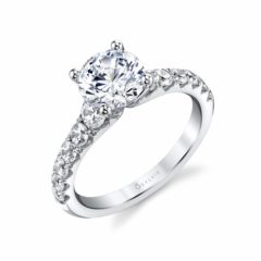 "Classic" Solitaire Diamond Engagement Ring